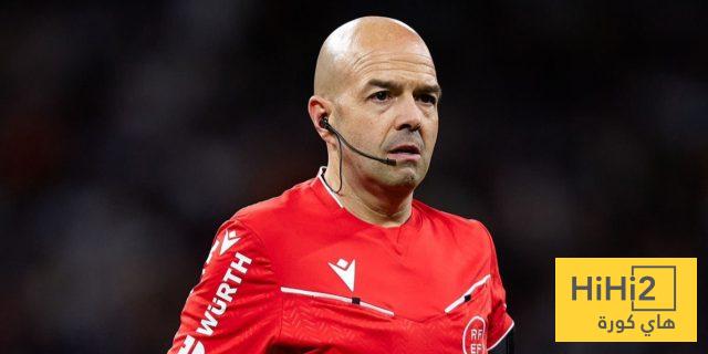 أرقام برشلونة مع حكم مباراته أمام بلباو