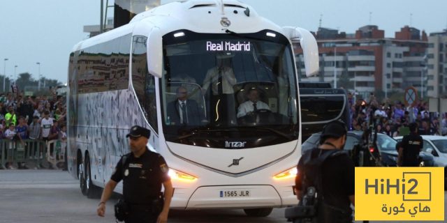 ازدحام مروري يعطل وصول حافلة ريال مدريد إلى ملعب المباراة