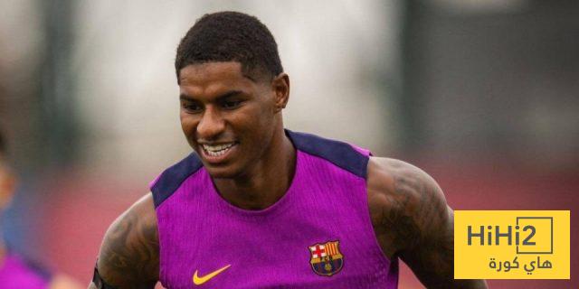 هل يشارك راشفورد في مباراة برشلونة وفيسيل كوبي؟