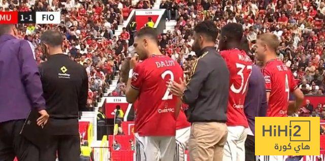 أفضل لاعب من مانشستر يونايتد امام فيورنتينا
