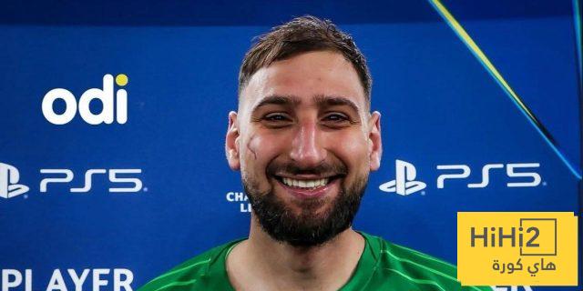 موقف مانشستر سيتي من ضم دوناروما