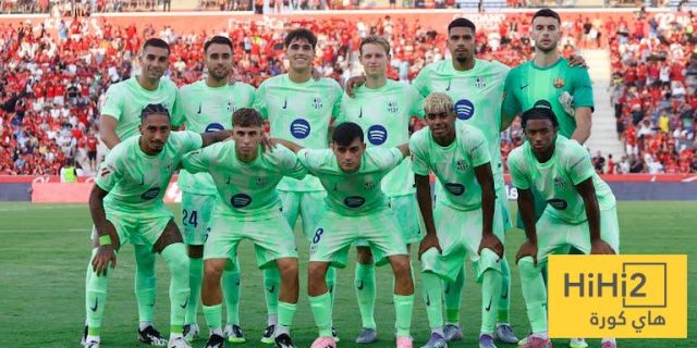 برشلونة يتقدم على ريال مايوركا في الشوط الأول (شاهد الأهداف)