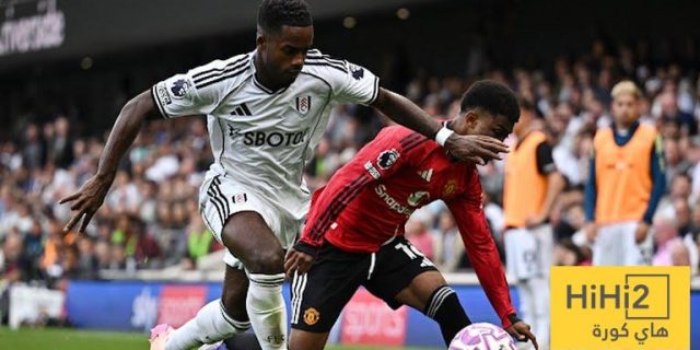 احصائيات مباراة مانشستر يونايتد و فولهام في الدوري الإنجليزي