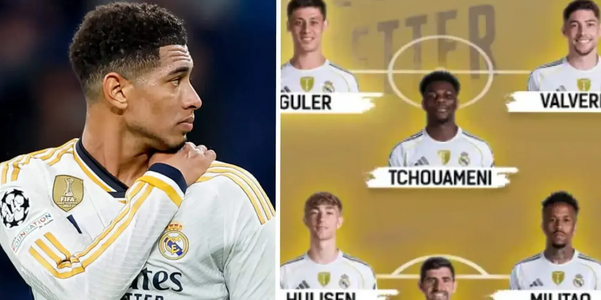طريقتان لتشكيلة ريال مدريد بعد عودة جود بيلينغهام من الإصابة.. صور