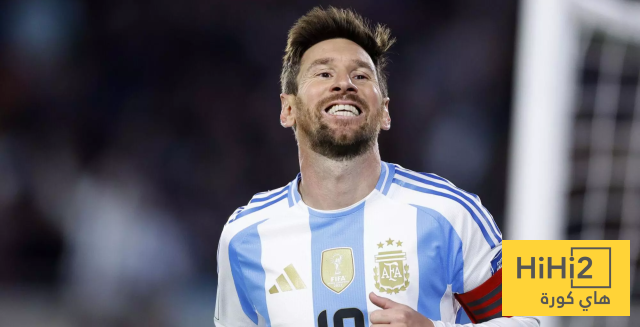 ميسي يتذكر برشلونة في وداعه مع الأرجنتين