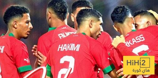 نهاية الشوط الاول.. المغرب تتقدم على النيجر