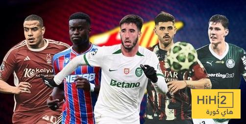 5 اسماء على طاولة برشلونة لتعزيز مركز قلب الدفاع