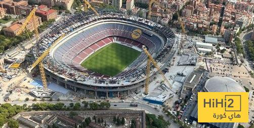 برشلونة لم يقدم حتى الآن شهادة العمل النهائية لملعب كامب نو