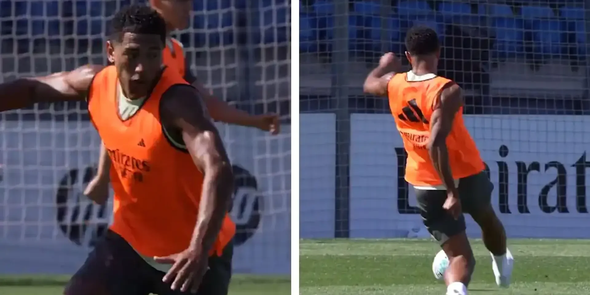 اخبار نيوز : فيديو: بيلينغهام يعلن عودته بهدف رائع في التدريبات