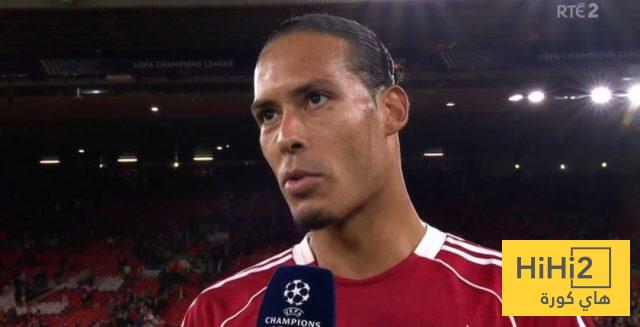 أول تعليق من فان دايك بعد الفوز الصعب أمام أتلتيكو مدريد
