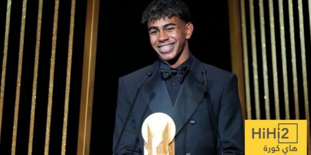 عاجل ورسميا: لامين يامال يفوز بجائزة أفضل لاعب شاب في العالم