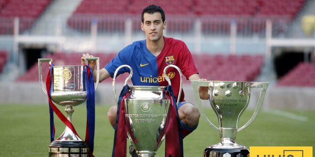كم لاعب تبقى من جيل برشلونة الذهبي بعد اعتزال بوسكيتس؟… صورة