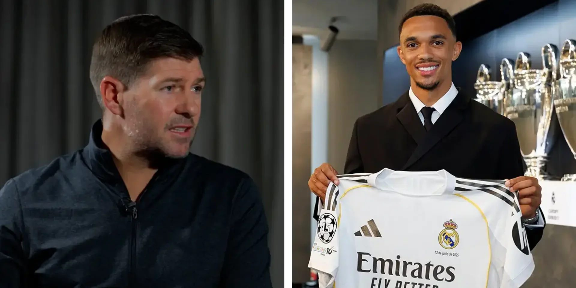 جيرارد يعلق على انتقال أرنولد إلى ريال مدريد