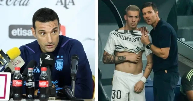 سكالوني يشيد بإدارة ألونسو لموهبة ماستانتونو