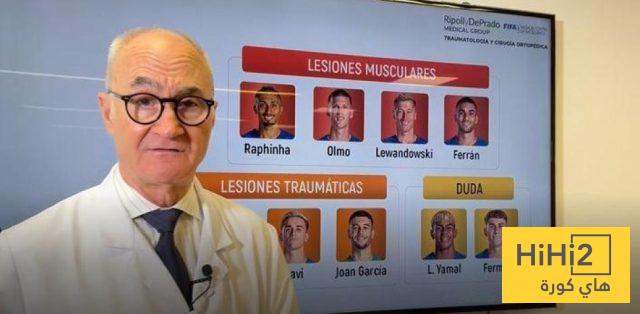 رأي الطب في الإصابات التي ضربت برشلونة