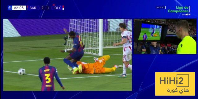 ركلة جزاء برشلونة أمام أولمبياكوس صحيحة!