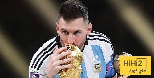 ميسي يتحدث عن فوزه بكأس العالم 2022