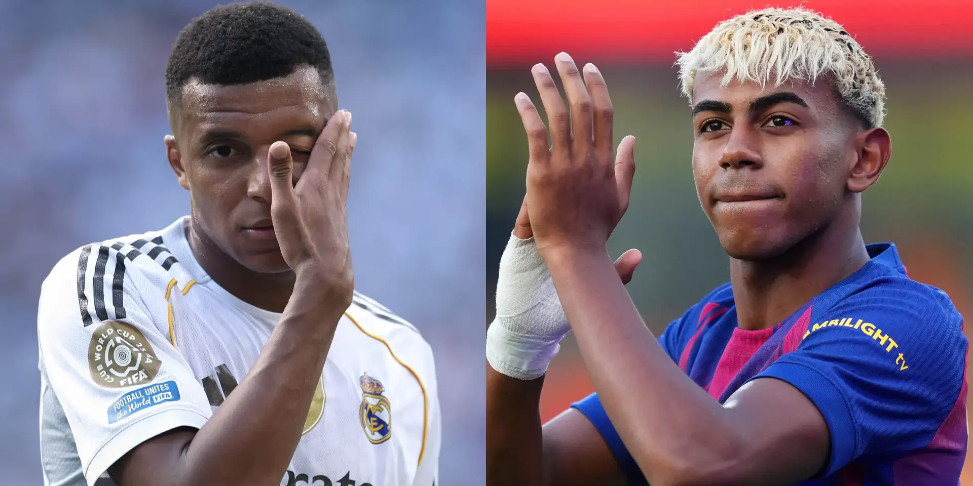 صورة: لامين يامال ومبابي في التشكيلة المثالية لـ فيفبرو