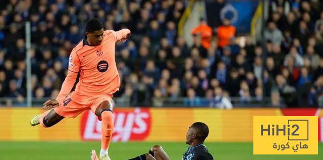 رقم سلبي لراشفورد في الشوط الأول أمام كلوب بروج