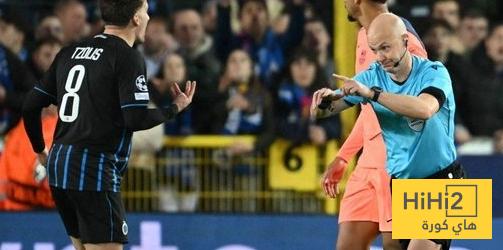 لاعب كلوب بروج يؤكد صحة قرار الحكم بإلغاء ركلة الجزاء ضد البارسا