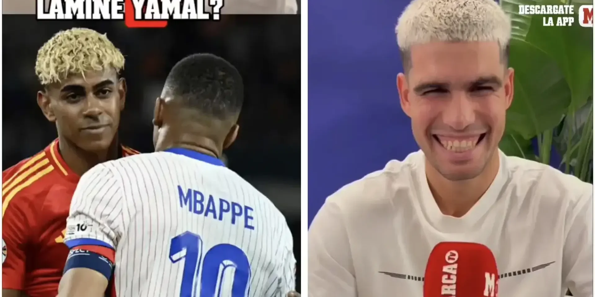 ألكاراز يختار الأفضل بين مبابي ولامين يامال