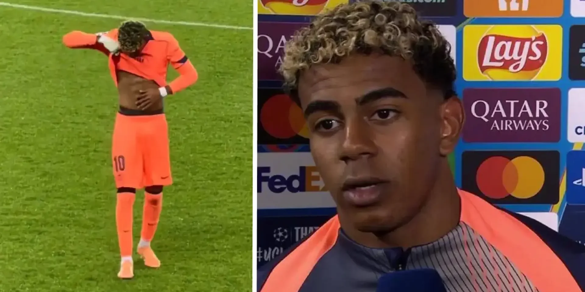 صورة تكشف سبب صيحات استهجان جماهير بروج ضد لامين يامال