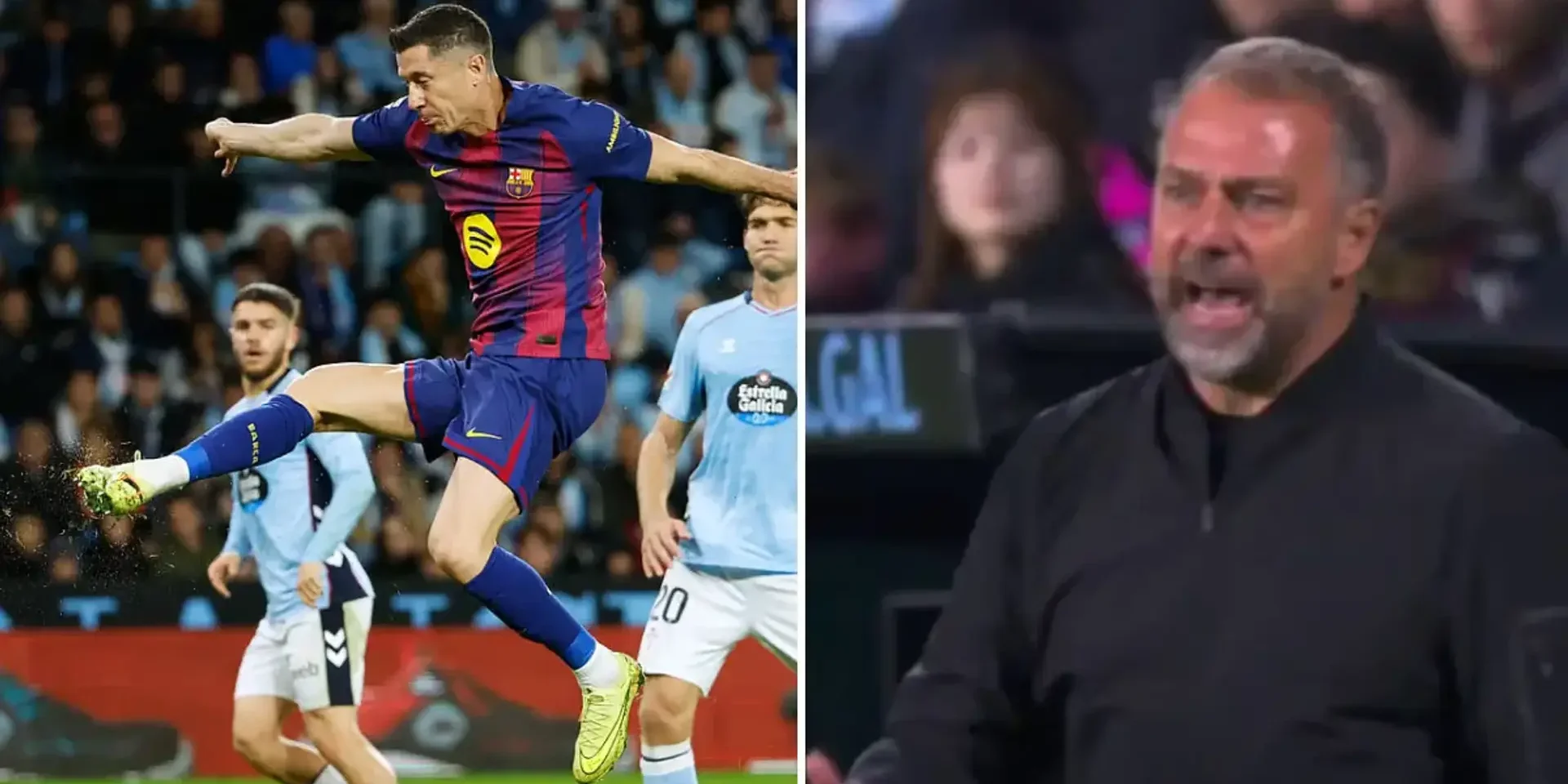 فليك يفقد هدوءه أمام سلتا فيغو والسبب..؟!