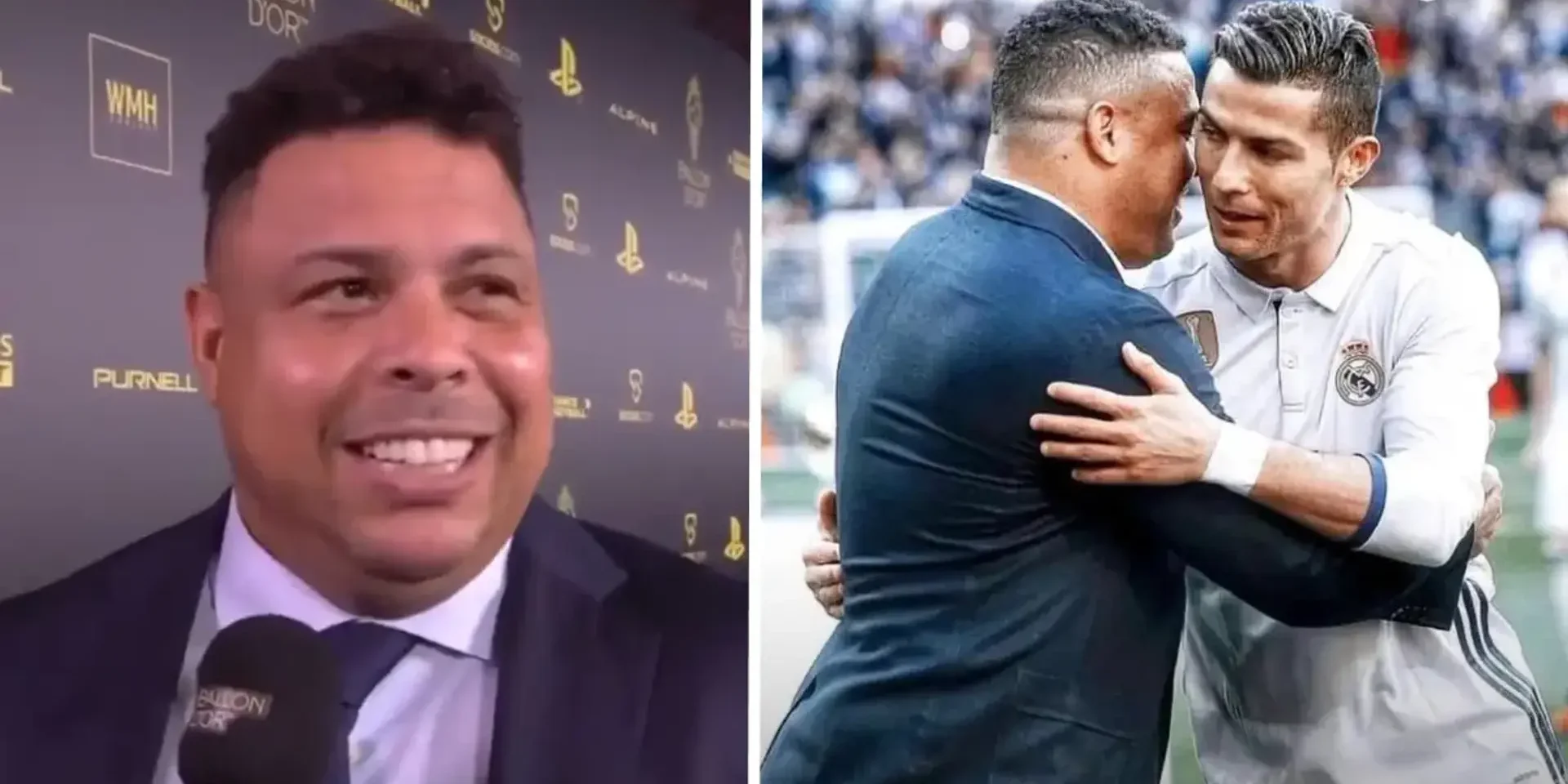 رد الظاهرة رونالدو على كريستيانو بعد تصريحاته حول الافضل في التاريخ