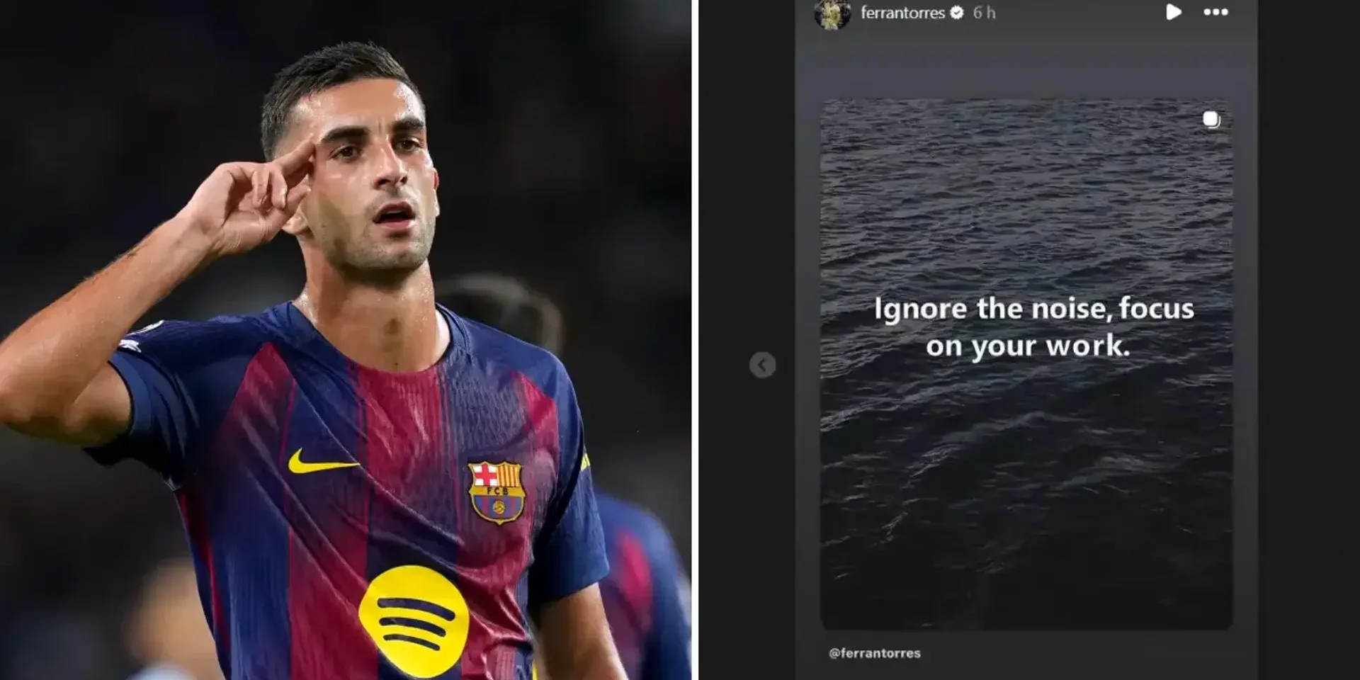 فيران توريس يرد على منتقديه بهذه الرسالة