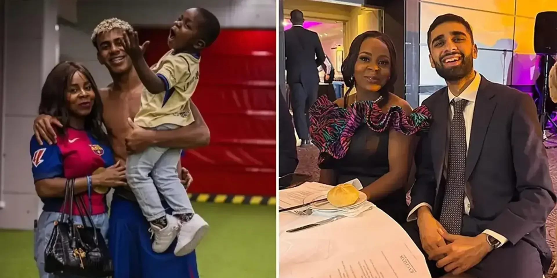 صحفي يدفع 300 يورو لتناول العشاء مع والدة لامين يامال