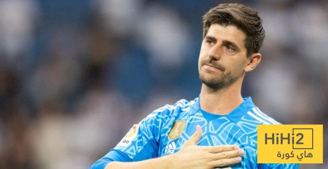 أرقام كورتوا مع ريال مدريد في دوري الأبطال الموسم الحالي