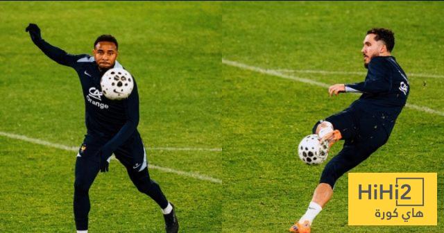 جلسة تنشيطية للمنتخب الفرنسي قبل مواجهة أوكرانيا