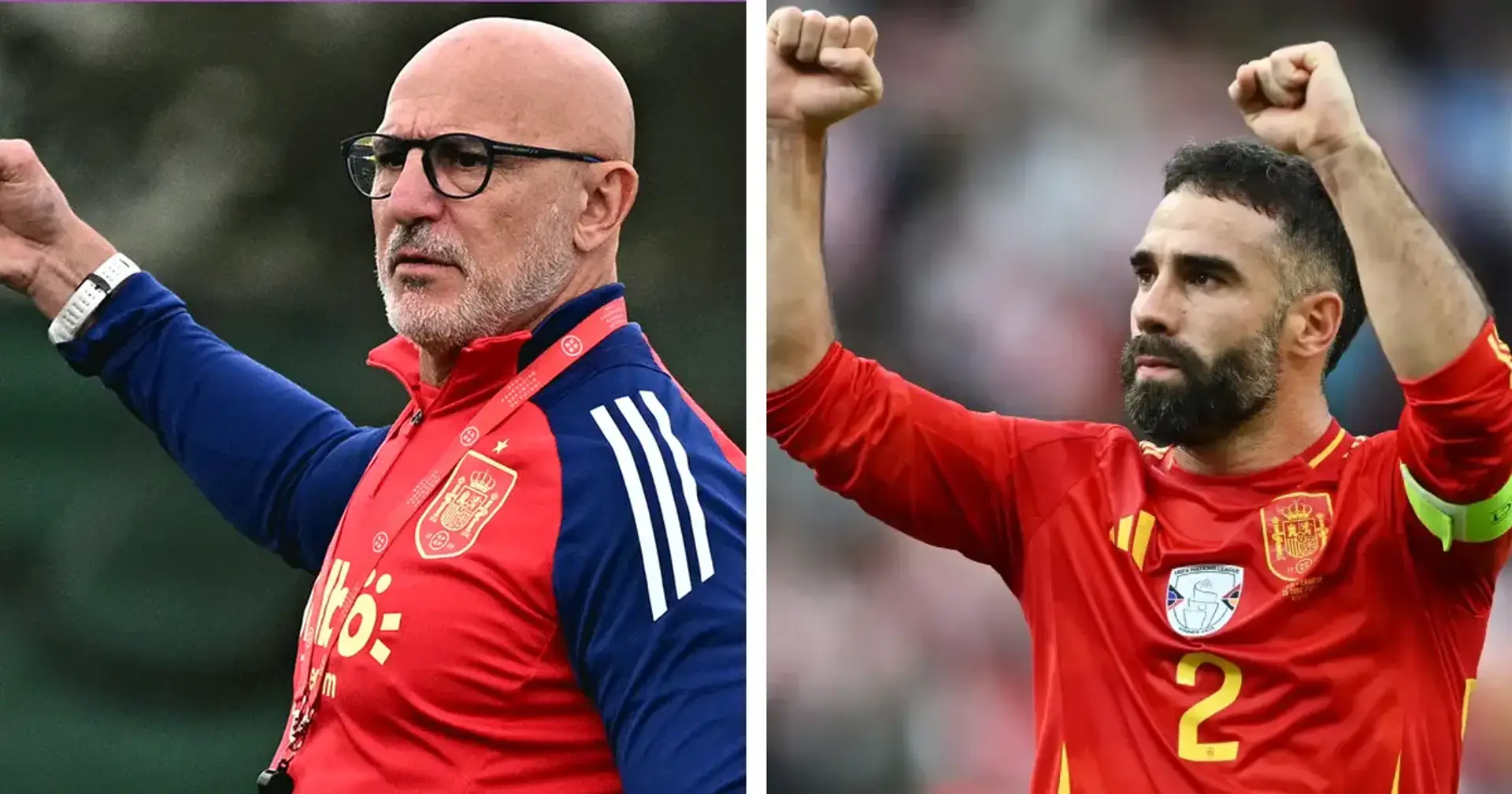 هل يشعر دي لا فوينتي بالقلق بسبب مركز الظهير الأيمن في إسبانيا؟