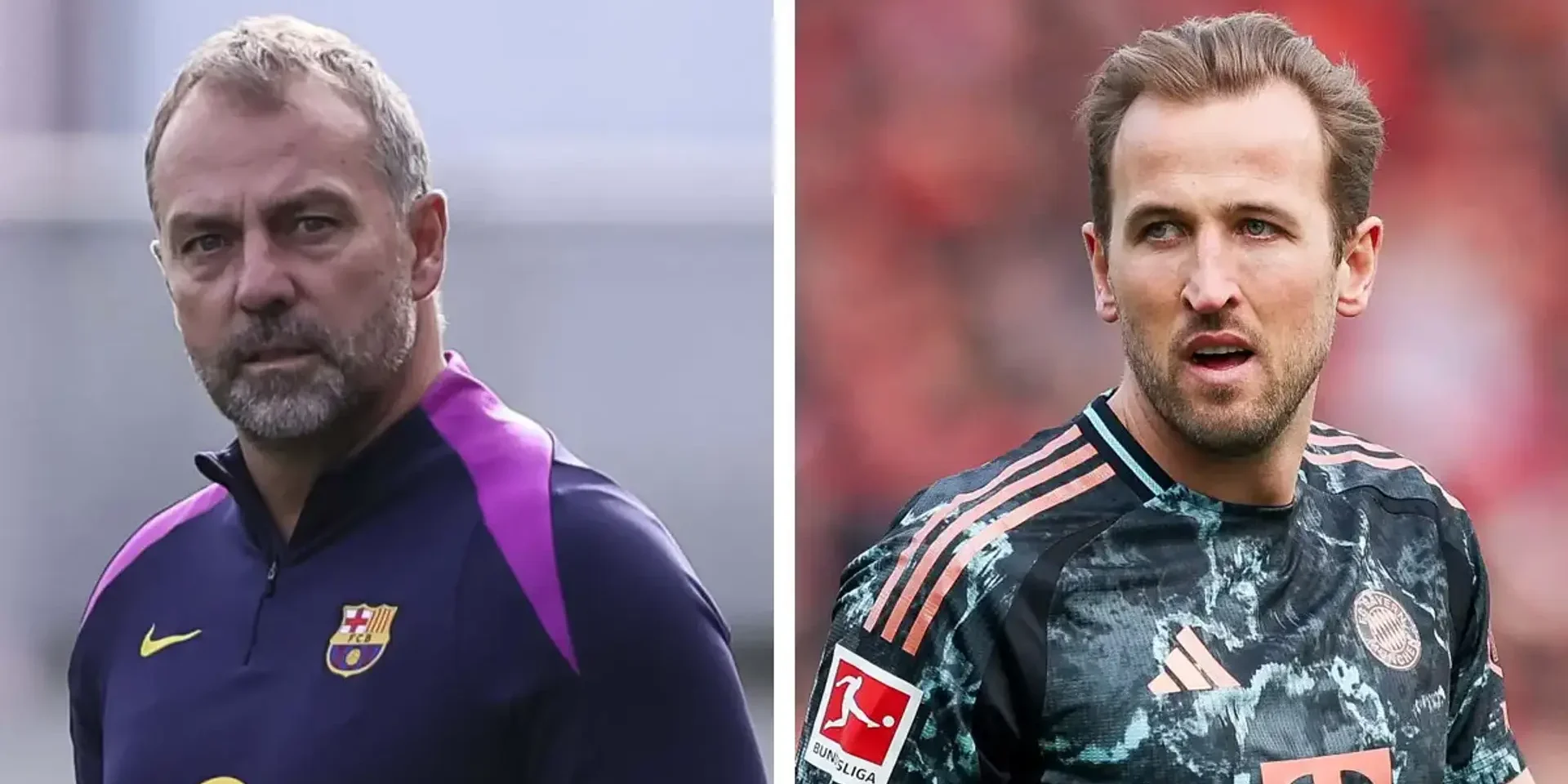 خطة هانسي فليك لإقناع هاري كين بالإنضمام لبرشلونة