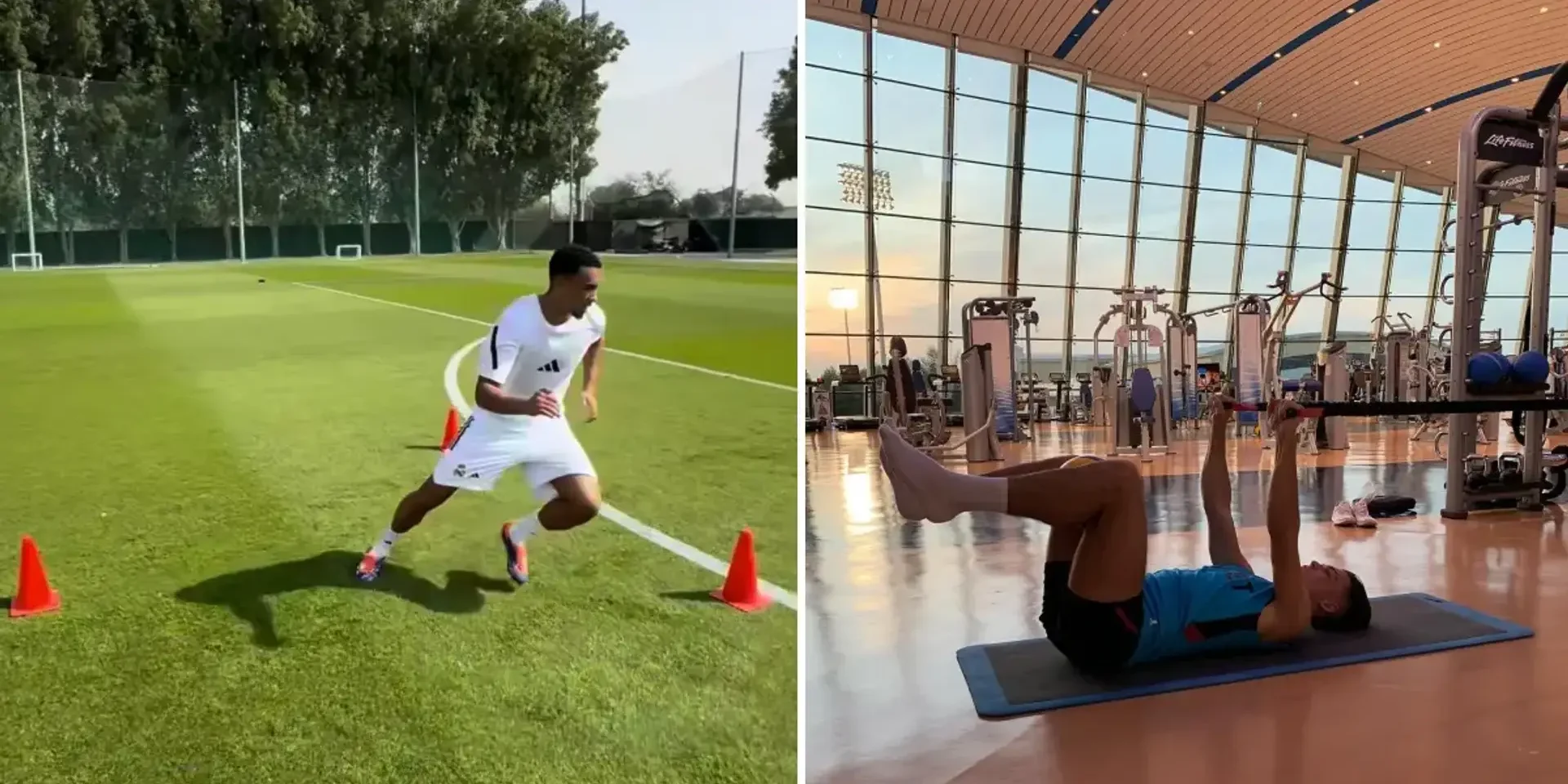 أرنولد يستعد بقوة للعودة مع ريال مدريد