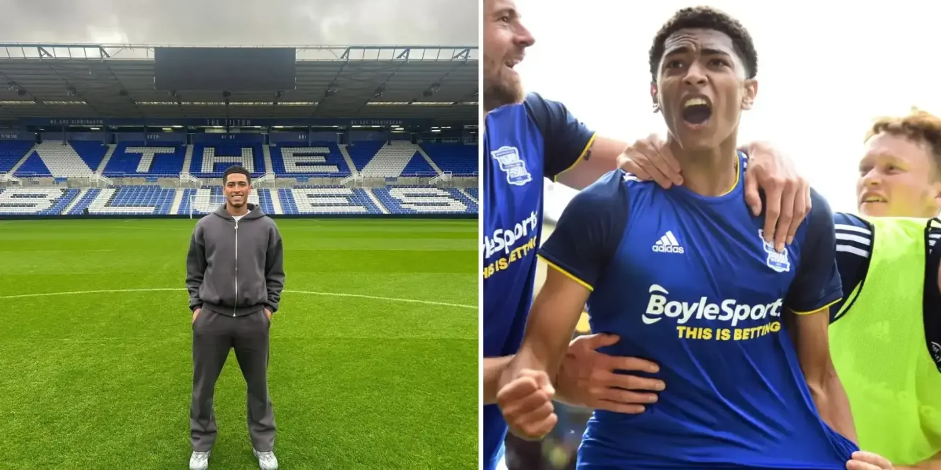 جود بيلينغهام يزور ملعب طفولته ويشارك ذكرياته