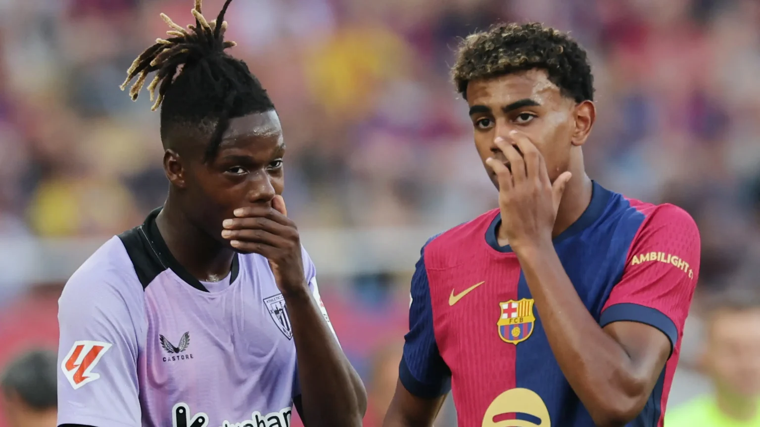 إحصائيات نيكو ويليامز أمام برشلونة