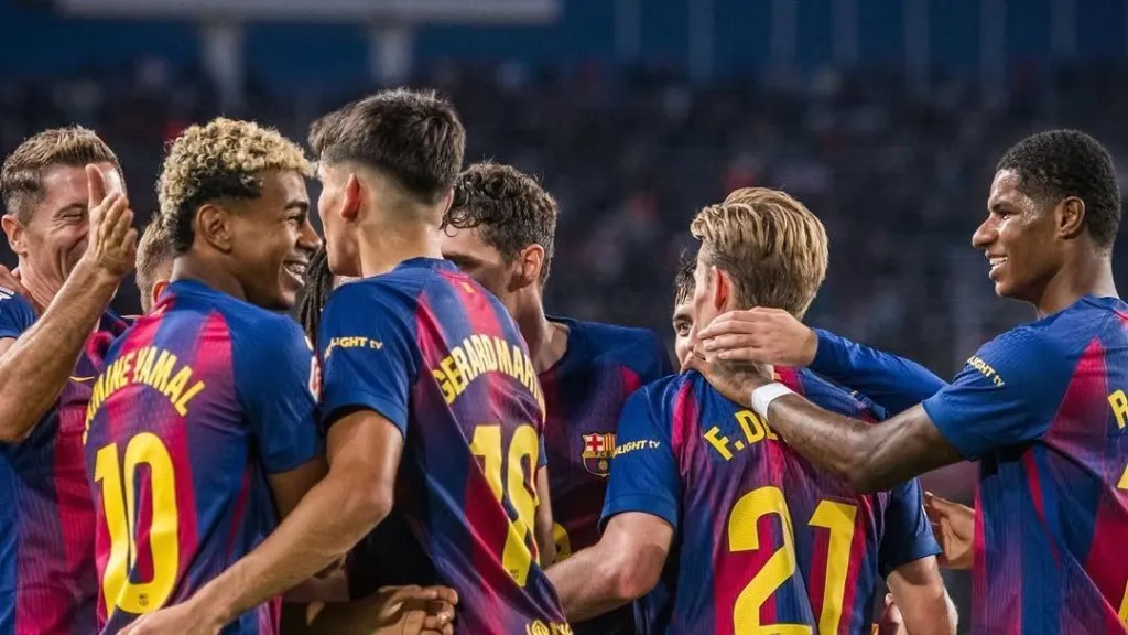 نجم برشلونة يظهر أفضل نسخة لديه ضد بلباو