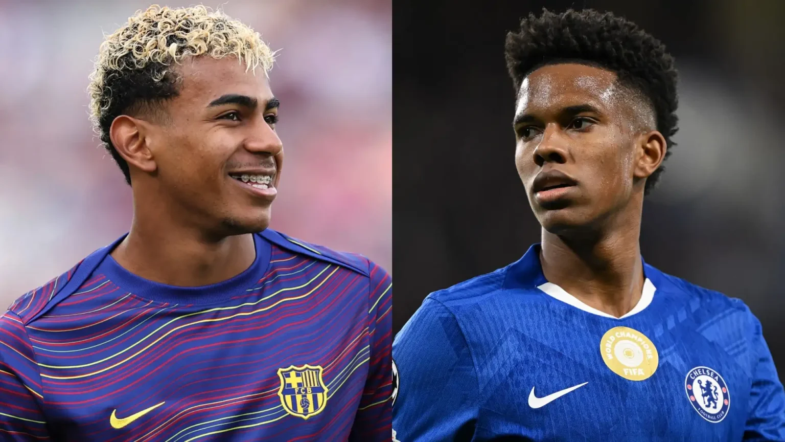 رد قوي من رافينيا على المقارنة بين إستيفاو ولامين يامال