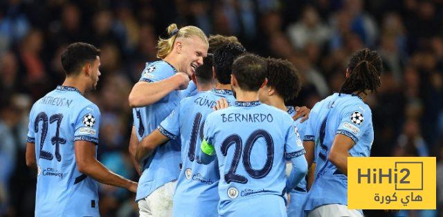 هدافو مانشستر سيتي في الدوري الانجليزي