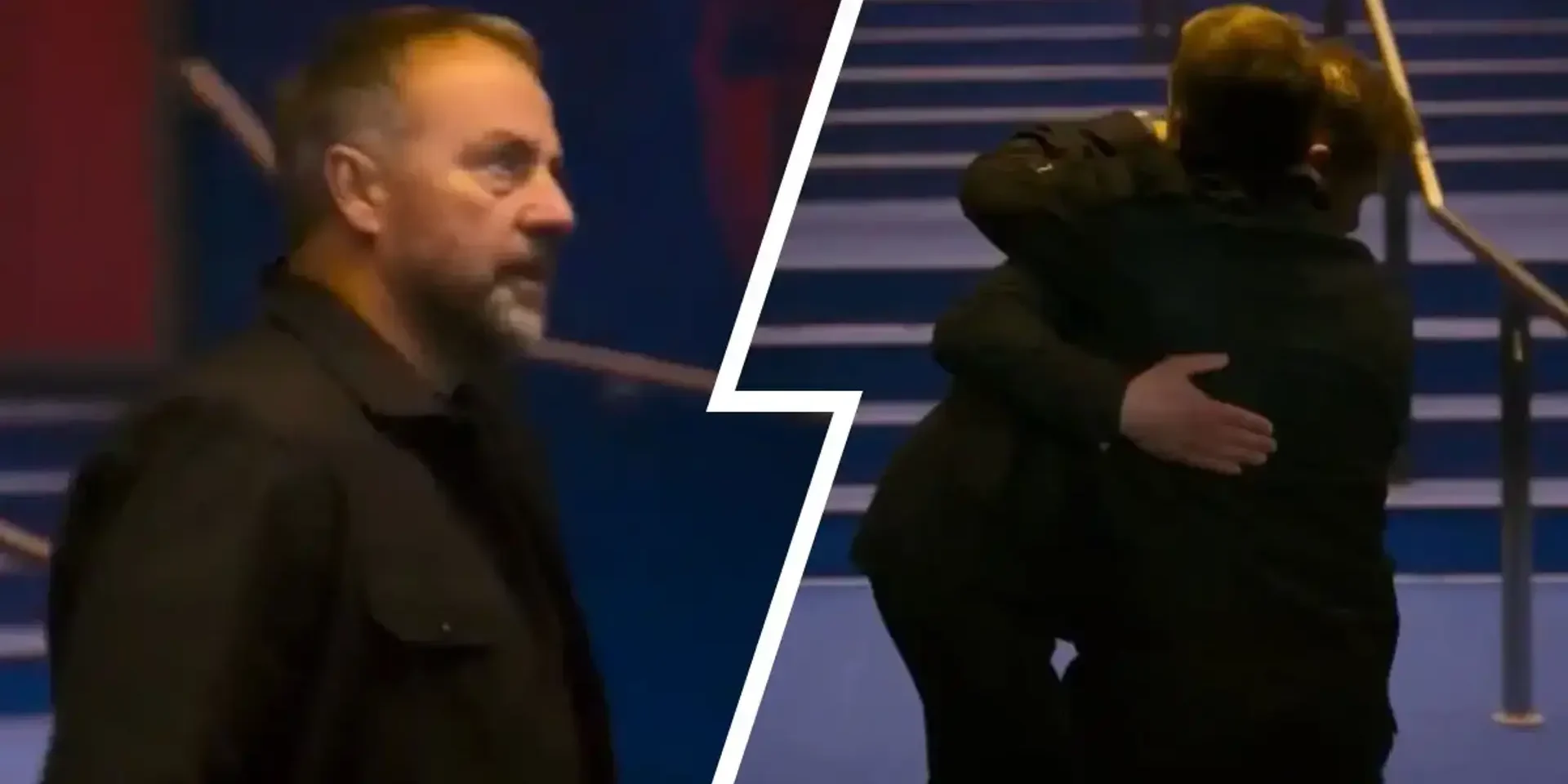 صورة: رد فعل فليك وسيميوني بعد قمة برشلونة وأتلتيكو