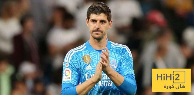 كورتوا يكشف أجواء غرفة ملابس ريال مدريد