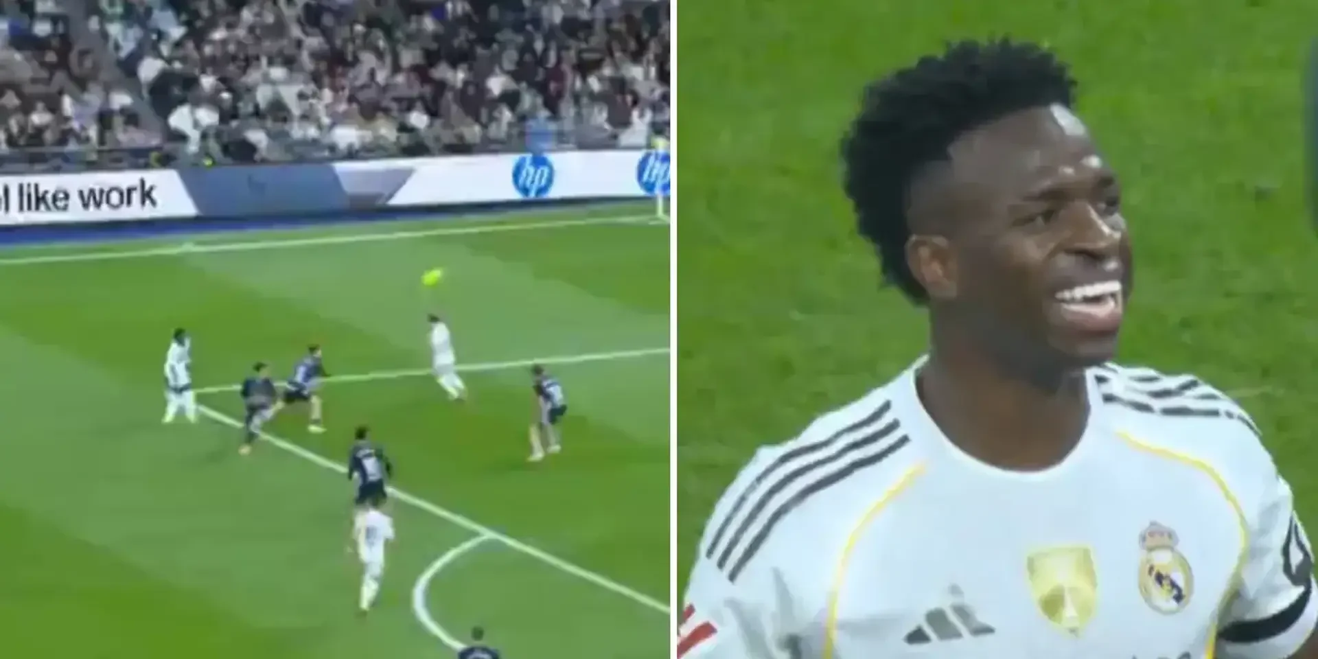 فينيسيوس يتعرض للسخرية بعد تسديدة في المدرجات!