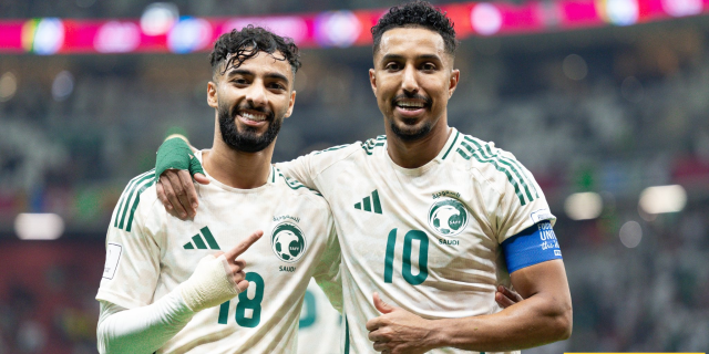 تشكيلة المنتخب السعودي الرسمية امام فلسطين