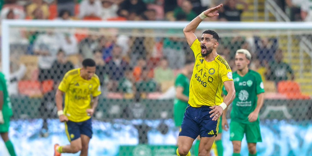 النصر يدرك التعادل امام الاهلي