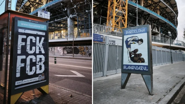 برشلونة باللونين الأزرق والأبيض قبل الديربي ! 2 برشلونة باللونين الأزرق والأبيض قبل الديربي ! 1