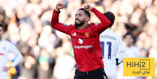 مانشستر يونايتد يتعادل أمام ليدز في الدوري الانجليزي