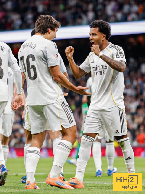 احصائيات الشوط الاول من مباراة ريال مدريد و بيتيس