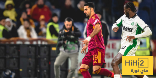 إحصائيات مباراة روما وساسولو في الدوري الإيطالي