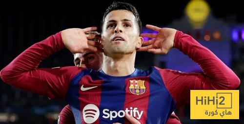 موعد تقديم كانسيلو كلاعب جديد لبرشلونة